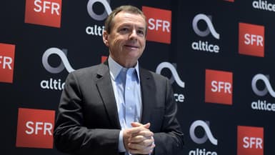 Alain Weill, le président directeur-général d’Altice France.