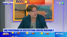 Le député Hendrik Davi explique son choix de signer la proposition de destitution d'Emmanuel macron