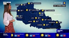 Météo Grand Littoral: beaucoup de soleil et des températures élevées, jusqu'à 26°C à Calais
