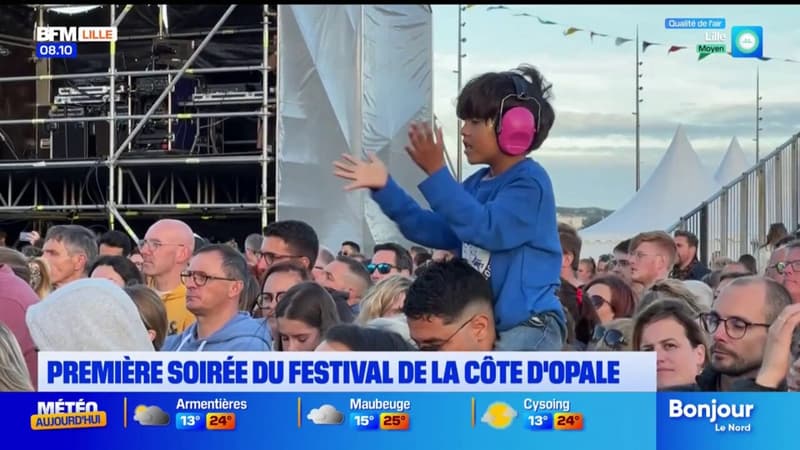 Boulogne-sur-Mer: Slimane et Maëlle ont animé la première soirée du festival de la côte d'Opale