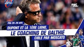 France 28-29 Afrique du Sud : Dupont et la 1ère ligne, Moscato déplore le coaching de Galthié