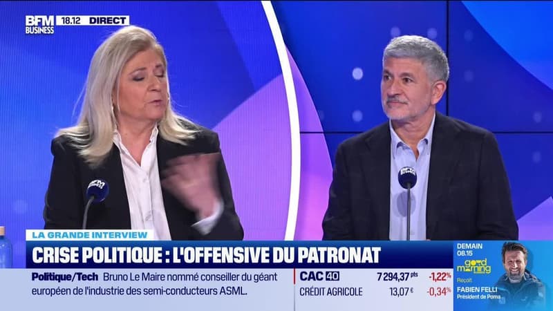 Charles Znaty (Medef) : Crise économique, l'offensive du patronat - 19/12