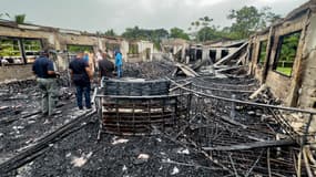 L'incendie d'un dortoir scolaire au Guyana a fait au moins 19 morts le 22 mai 2023