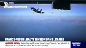 Un avion de chasse russe frôle un drone français, Sébastien Lecornu dénonce une "action agressive"