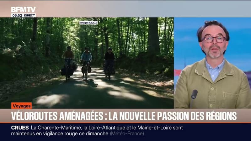 C'EST VOTRE WEEK-END - Véloroute: le top 3 de Gavins Clemente Ruiz des plus belles randonnées à vélo en France