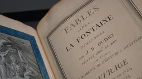 Des illustrations de Jean-Baptiste Oudry sur les "Fables de La Fontaine"