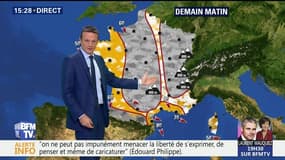 La météo pour ce mercredi 8 novembre 2017