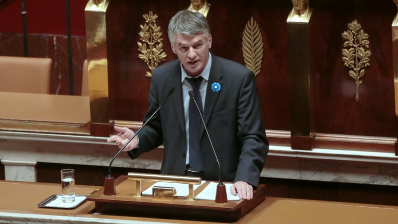 Philippe Folliot à l'Assemblée nationale le 25 novembre 2015.