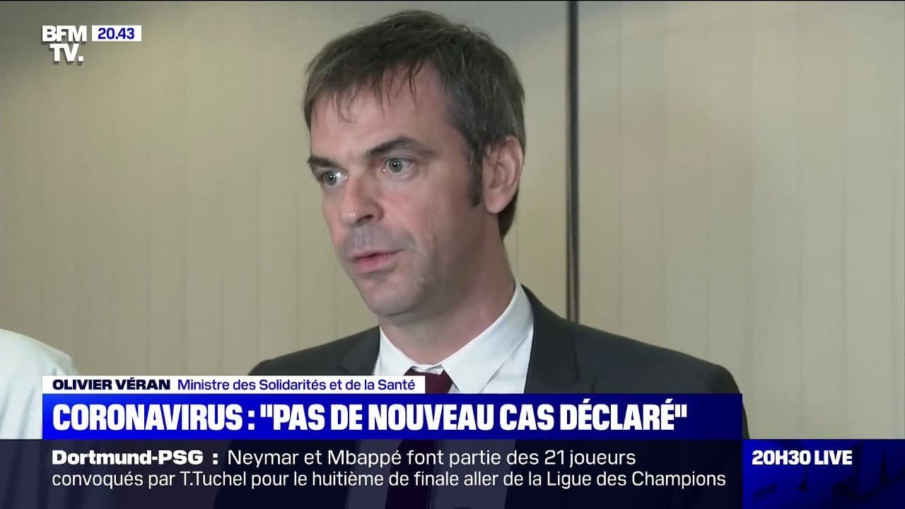 Coronavirus Il N Y A Pas De Nouveau Cas Declare En France Ce Lundi Selon Olivier Veran