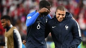 Paul Pogba et Kylian Mbappé