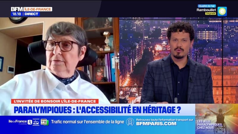 Paralympiques: l'accessibilité en héritage des Jeux à Paris? (1/1)