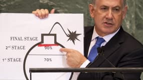 Benyamin Netanyahou, le Premier ministre israélien, chef du Likoud.