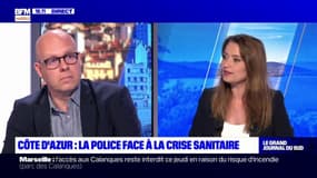 Pass sanitaire: Laurent Martin de Frémont, délégué national du Syndicat Unité SGP Police-FO 06, s'inquiète de la surcharge de travail imposé aux policiers