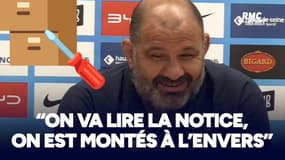 Racing 92 : "On est montés à l'envers, comme un meuble et qu'il vous reste des vis"