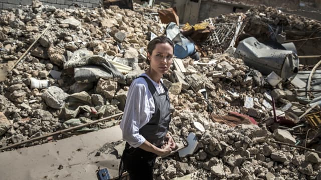 Angelina Jolie à Mossoul, en Irak