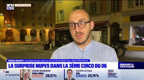 Législatives 2022: Enzo Giusti, seul candidat Nupes au deuxième tour dans les Alpes-Maritimes