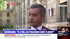 Gérald Darmanin, à Lyon: "Il faut installer ces caméras" de vidéosurveillance