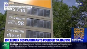 Île-de-France: le prix des carburants poursuit sa hausse