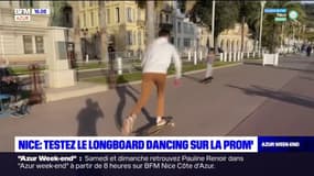 Nice: des adeptes du "longboard dancing" sur la prom'