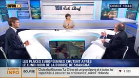 Robin Rivaton face à Emmanuel Lechypre: Shanghaï entraîne les Bourses mondiales dans sa chute