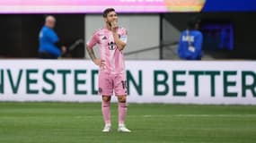 Lionel Messi dubitatif après la défaite de l'Inter Miami face au PSG, le 29 juin 2025