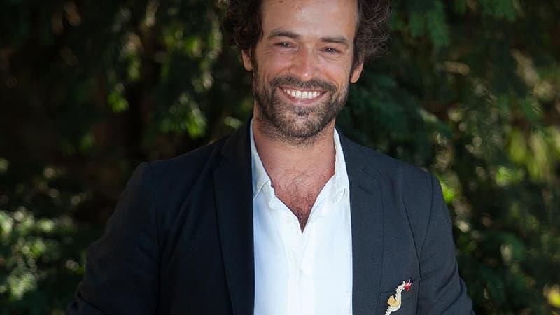 l'acteur Romain Duris au festival du film francophone d'Angoulême, en août 2016.