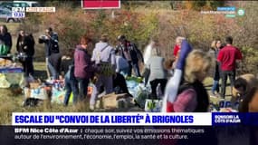 Nice: le convoi de la liberté a fait escale à Brignoles ce mercredi