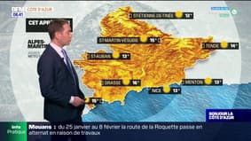 Météo Côte d'Azur: ciel entièrement dégagé et températures clémentes ce vendredi