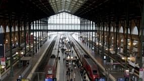 La gare du Nord, à Paris, en janvier 2019