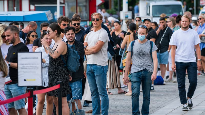 En Suède, seul le personnel de santé est invité à porter un masque