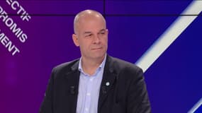 Arnaud Rousseau, le président de la FNSEA, sur le plateau de BFM Politique ce dimanche 3 mars 2024.