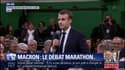 Grand débat: le marathon de 7 heures d'Emmanuel Macron