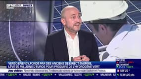 Xavier Caïtucoli (Verso Energy) : Verso Energy lève 50 millions d'euros pour produire de l'hydrogène vert - 16/01 