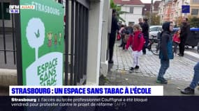 Strasbourg: un espace sans tabac aux abords d'une école