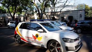 Un véhicule de la police sud-africaine en 2018. (Photo d'illustration)