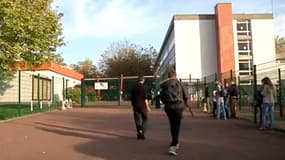 L'entrée du lycée professionnel André Malraux, de Béthune (Pas-de-Calais)