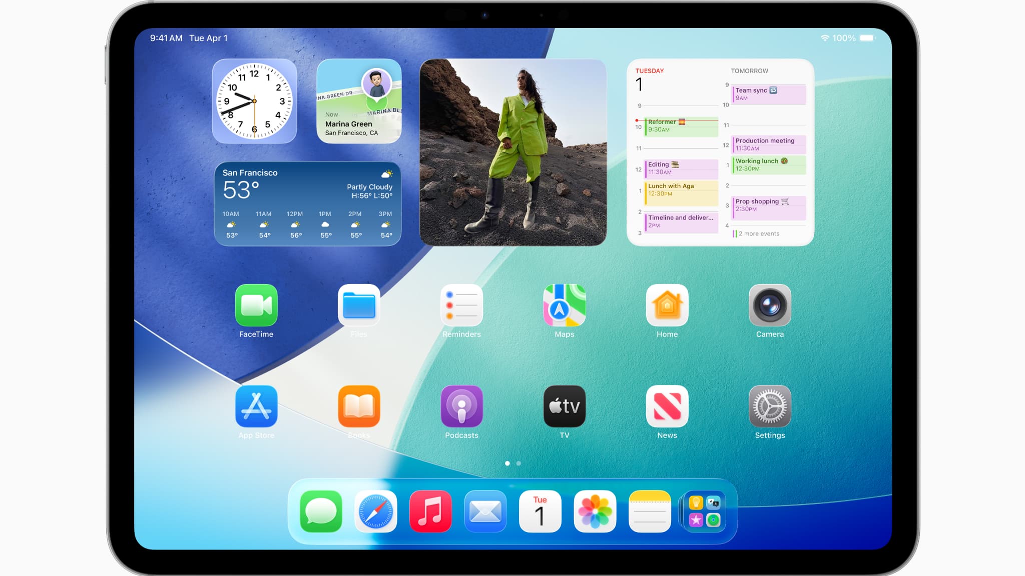 iPadOS 26 propose aussi le nouveau design transparent Liquid Glass