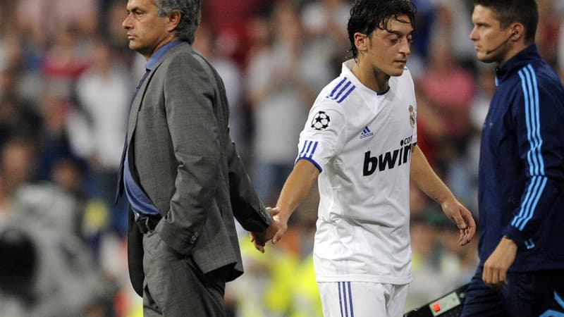 José Mourinho et Mesut Özil