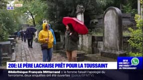 Paris: le cimetière du Père Lachaise prêt à affronter la fréquentation record de la Toussaint