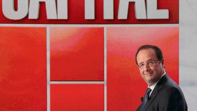 "Tout est fait" pour inverser la courbe du chômage en 2013, a déclaré dimanche sur M6 François Hollande, qui a promis d'assumer la responsabilité d'un éventuel échec sur cet objectif. /Photo prise le 16 juin 2013/REUTERS/Jacques Demarthon/Pool