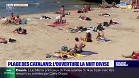 Marseille: l'ouverture nocturne de la plage des Catalans divise