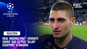Real Madrid-PSG : Verratti savait que Paris "allait souffrir"