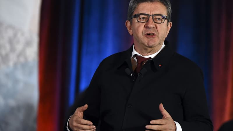 Jean-Luc Mélenchon à Nîmes le 5 avril dernier. 