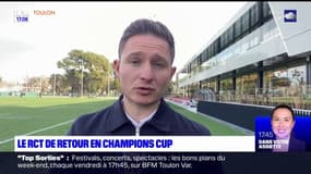 Rugby: le RCT de retour en Champions cup