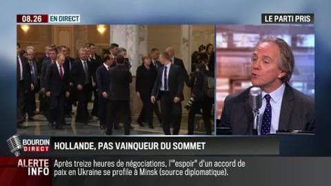 Le parti pris d'Hervé Gattegno : Minsk : "Hollande ne sortira pas vainqueur du sommet sur l'Ukraine" - 12/02