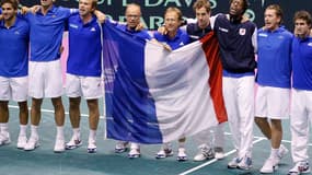L'équipe de France de Coupe Davis à l'unisson après la qualification en finale
