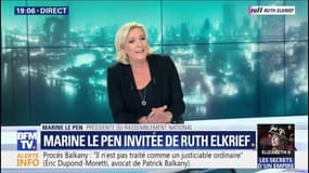 Marine Le Pen assure que "le parquet national financier est aux mains des politiques, dans l'objectif de gêner l'opposition"
