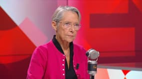 Elisabeth Borne sur BFMTV-RMC le 26 septembre. 