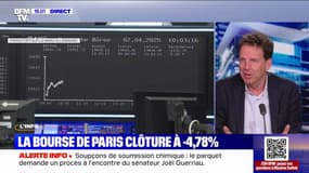 Taxes douanières: "On ne peut pas se priver du plus grand marché du monde, mais on peut redéployer des accords de libre-échange avec d'autres zones", affirme Geoffroy Roux de Bézieux (ancien président du Medef)