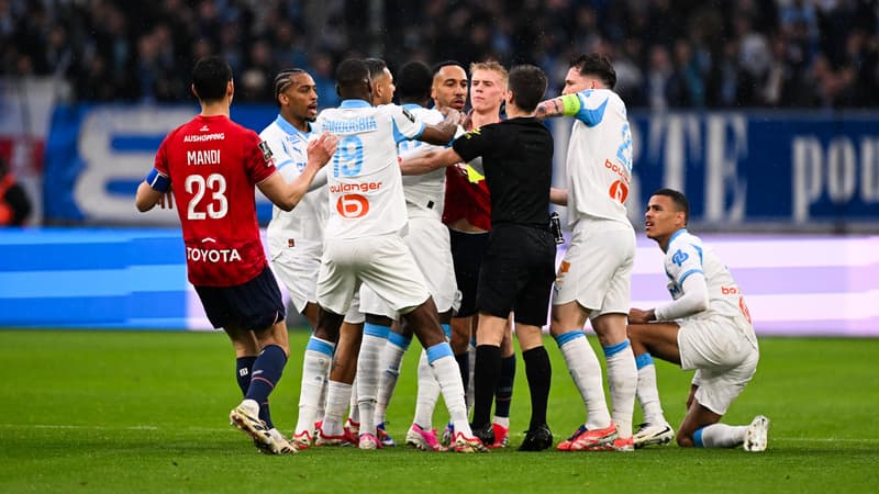 OM-Lille: "S'il faut un coup de poing pour qu'il y ait rouge..." Beye estime qu'Haraldsson aurait dû être exclu pour son geste sur Greenwood